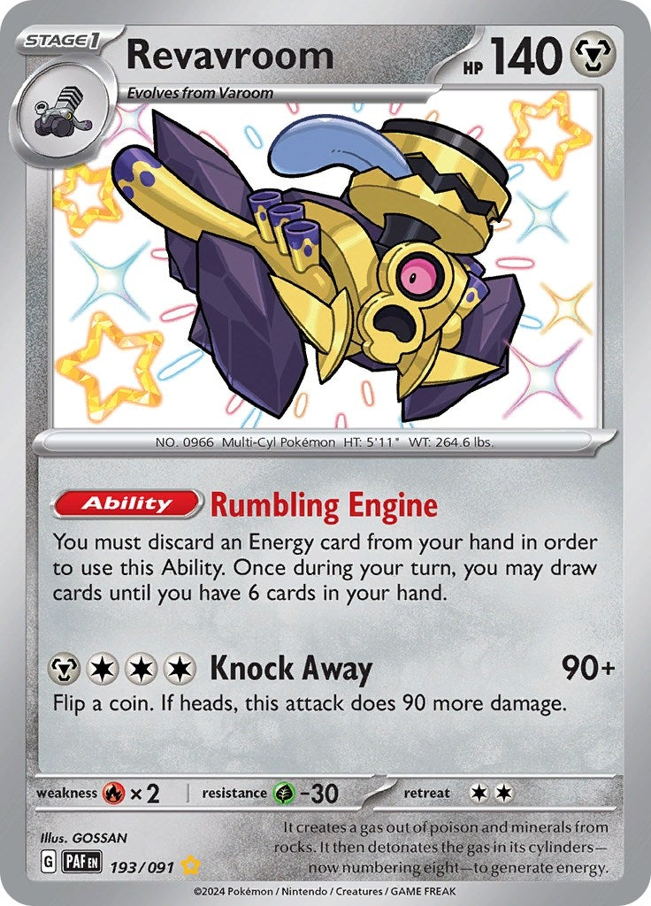 Image for Revavroom (193/091) [SV: Paldean Fates] - Pokemon