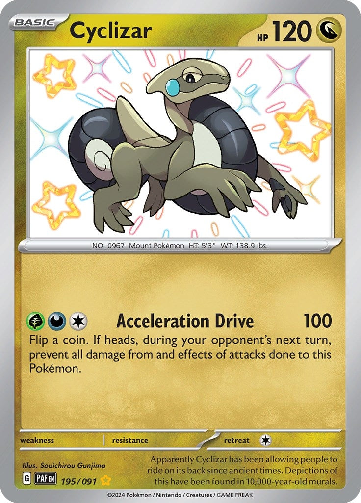 Image for Cyclizar (195/091) [SV: Paldean Fates] - Pokemon