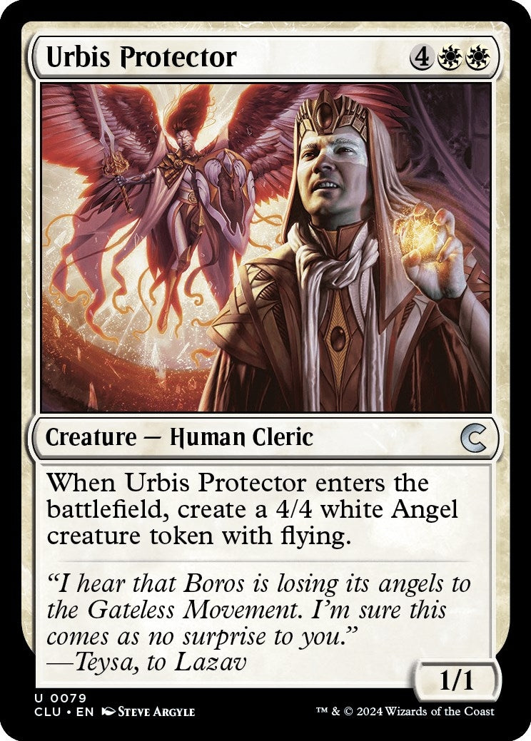 Image for Urbis Protector (79) [Ravnica: Clue Edition] - Magic: The Gathering