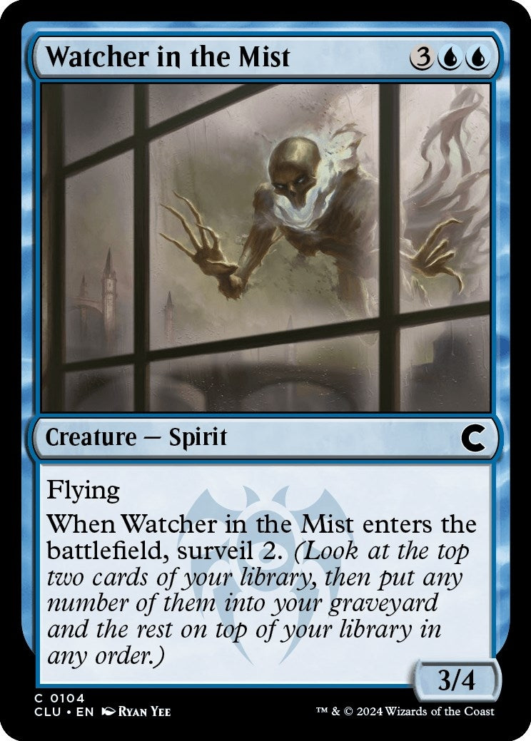 Image for Watcher in the Mist (104) [Ravnica: Clue Edition] - Magic: The Gathering
