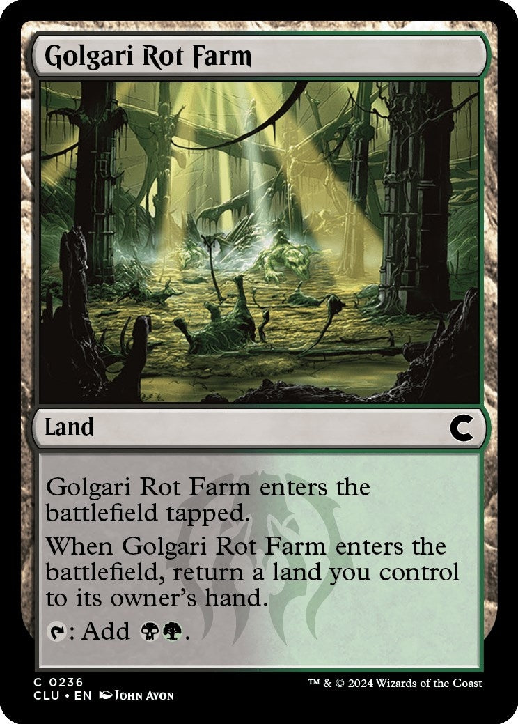Image for Golgari Rot Farm (236) [Ravnica: Clue Edition] - Magic: The Gathering