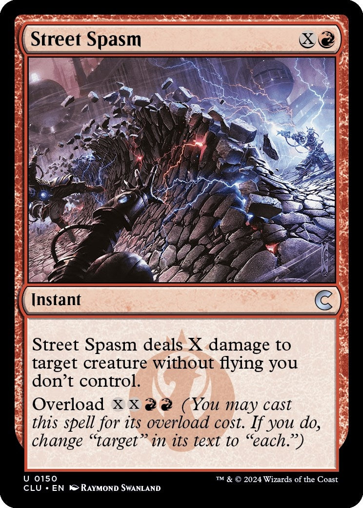 Image for Street Spasm (150) [Ravnica: Clue Edition] - Magic: The Gathering