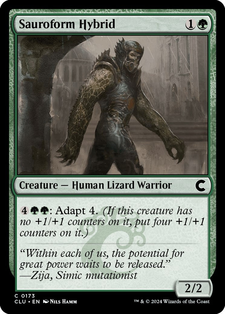 Image for Sauroform Hybrid (173) [Ravnica: Clue Edition] - Magic: The Gathering