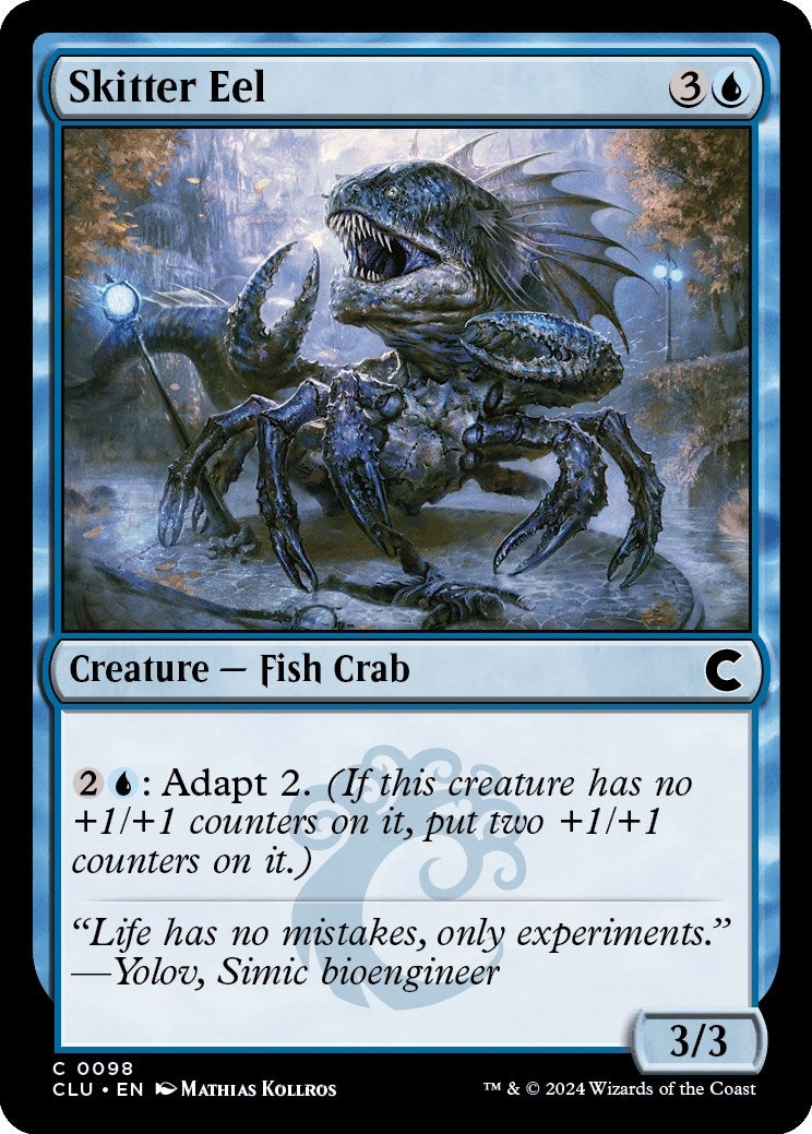 Image for Skitter Eel (98) [Ravnica: Clue Edition] - Magic: The Gathering