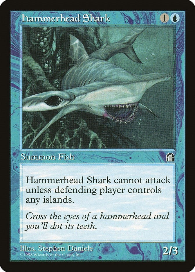 Image for Hammerhead Shark [Stronghold] - Magic: The Gathering