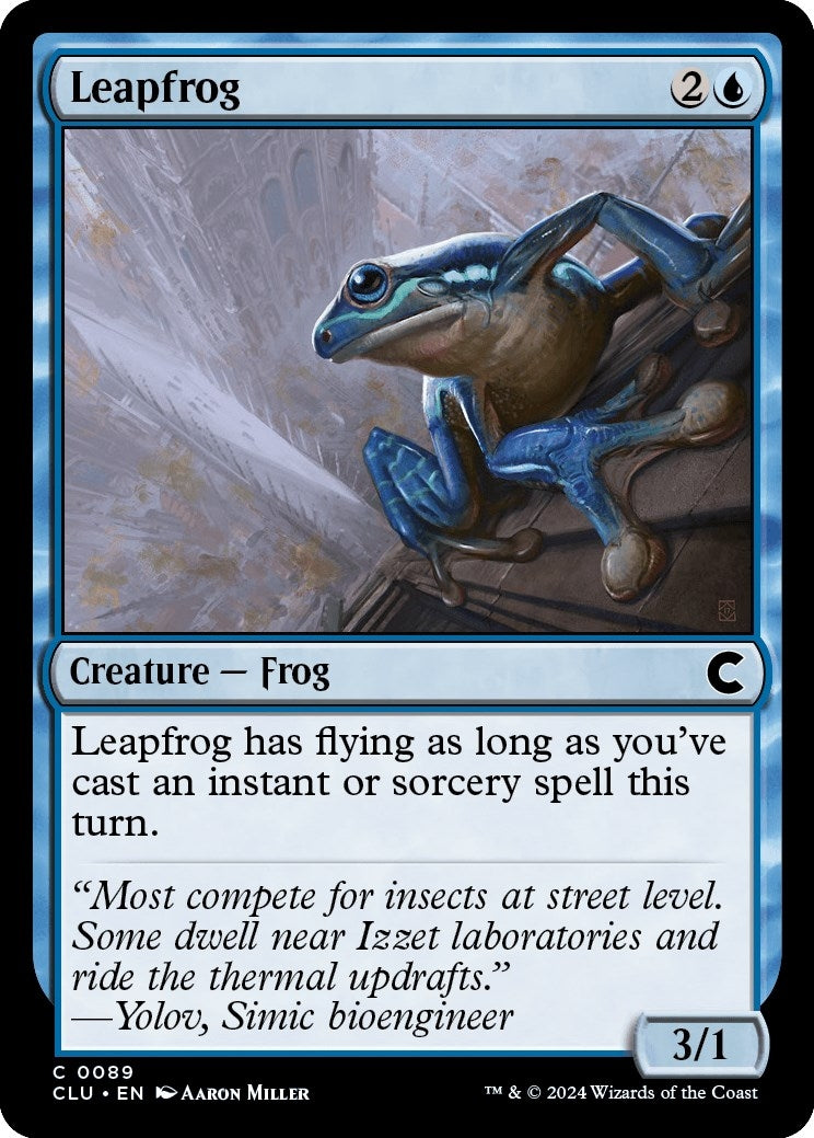 Image for Leapfrog (89) [Ravnica: Clue Edition] - Magic: The Gathering