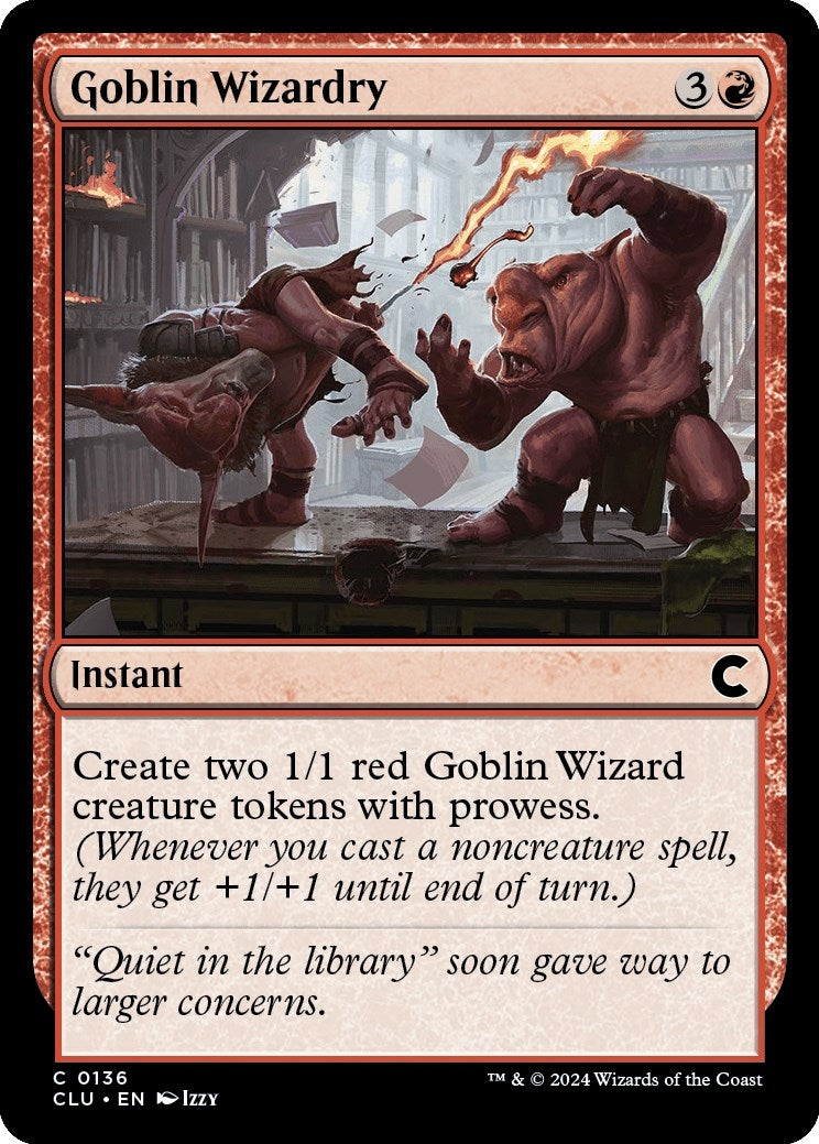 Image for Goblin Wizardry (136) [Ravnica: Clue Edition] - Magic: The Gathering