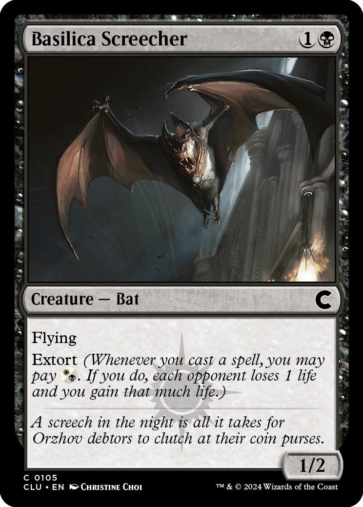 Image for Basilica Screecher (105) [Ravnica: Clue Edition] - Magic: The Gathering
