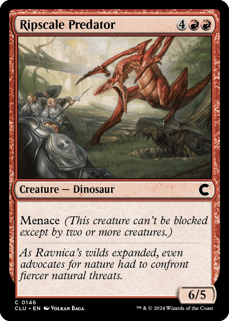 Image for Ripscale Predator (146) [Ravnica: Clue Edition] - Magic: The Gathering