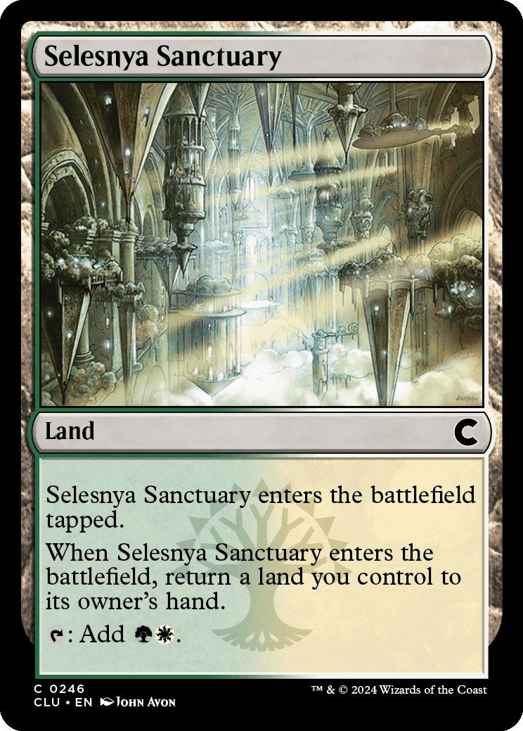 Image for Selesnya Sanctuary (246) [Ravnica: Clue Edition] - Magic: The Gathering