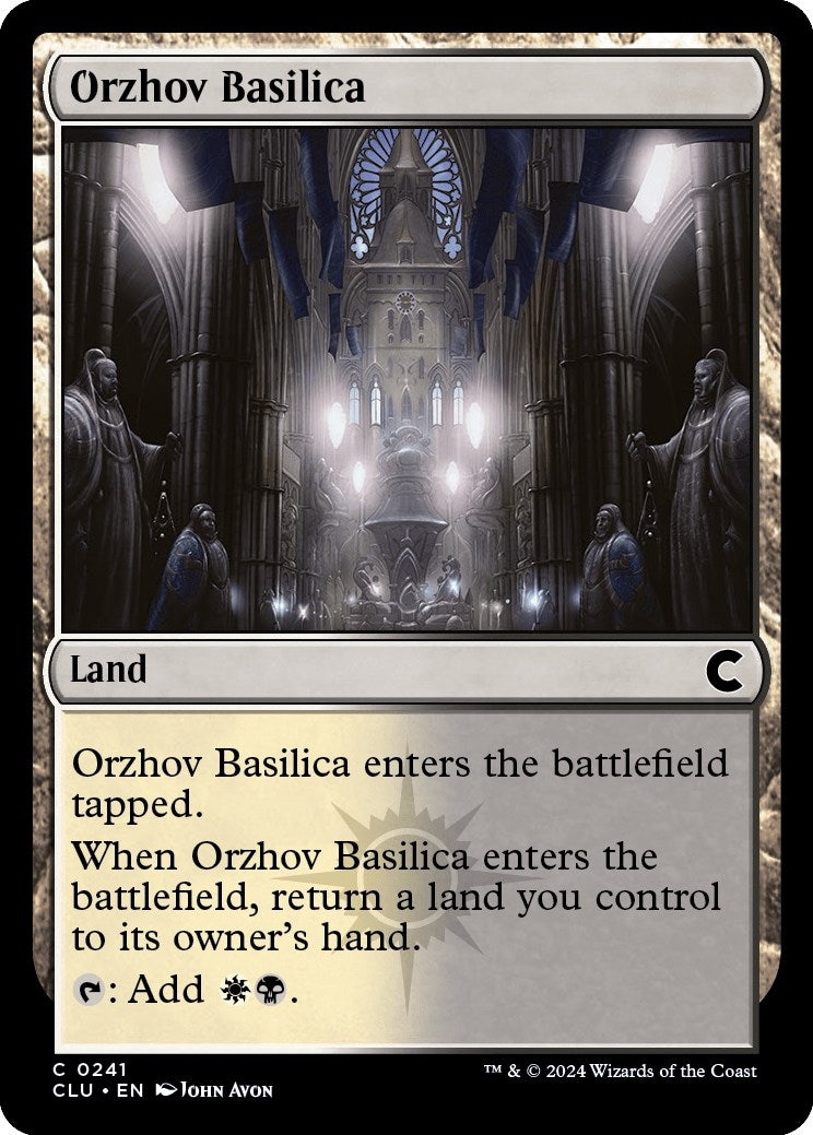 Image for Orzhov Basilica (241) [Ravnica: Clue Edition] - Magic: The Gathering