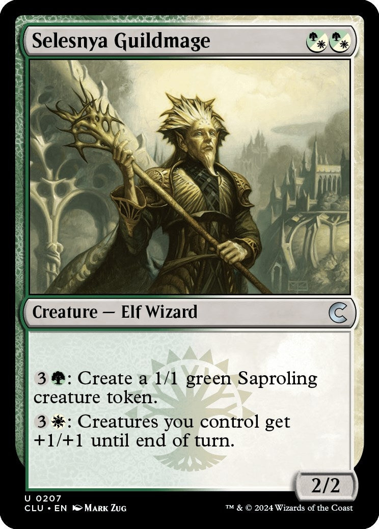 Image for Selesnya Guildmage (207) [Ravnica: Clue Edition] - Magic: The Gathering