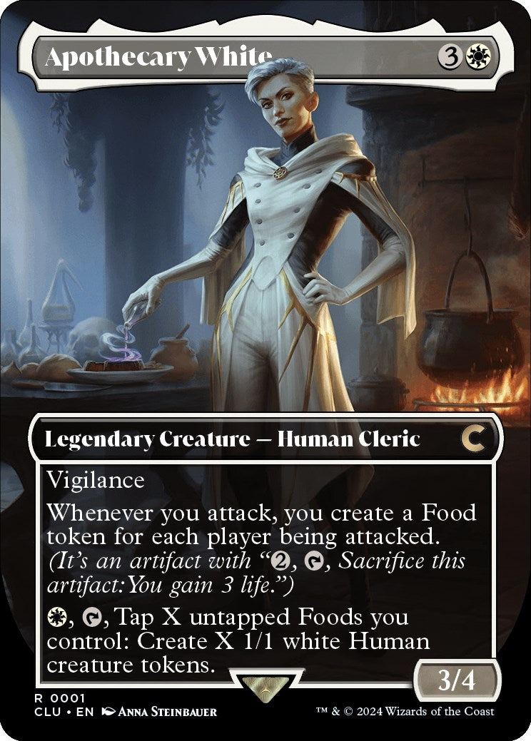 Image for Apothecary White (Borderless) (1) [Ravnica: Clue Edition] - Magic: The Gathering