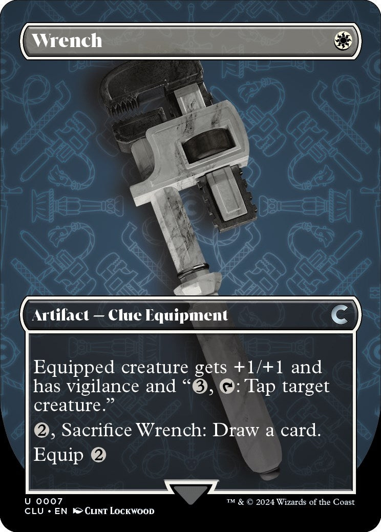 Image for Wrench (Borderless) (7) [Ravnica: Clue Edition] - Magic: The Gathering