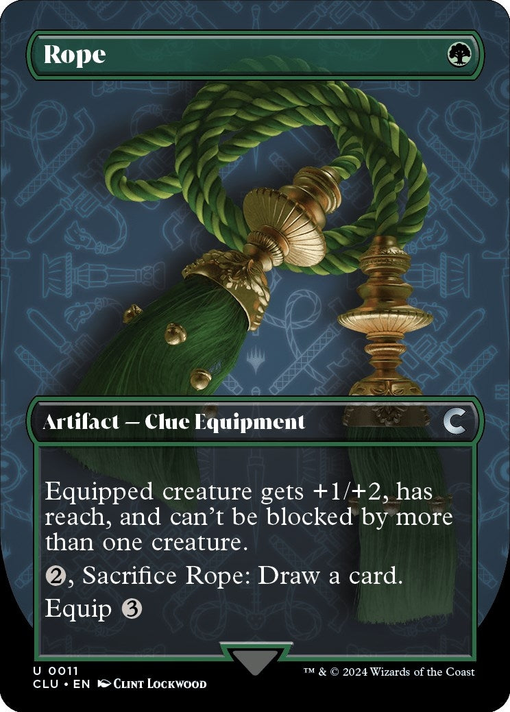 Image for Rope (Borderless) (11) [Ravnica: Clue Edition] - Magic: The Gathering