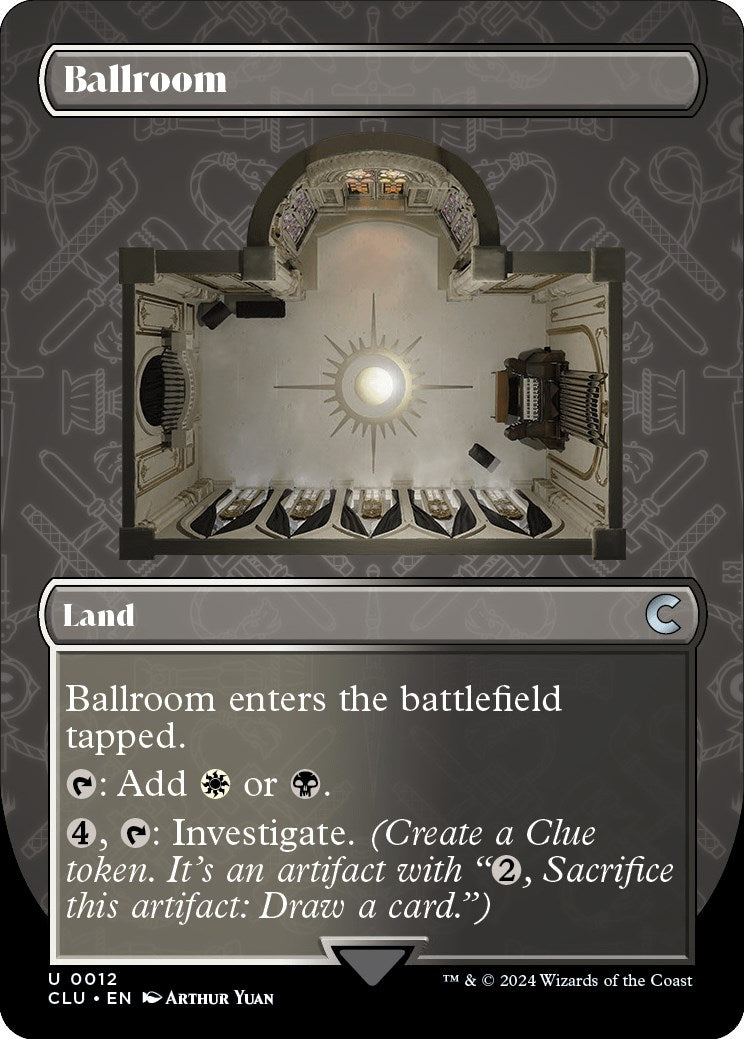 Image for Ballroom (Borderless) (12) [Ravnica: Clue Edition] - Magic: The Gathering