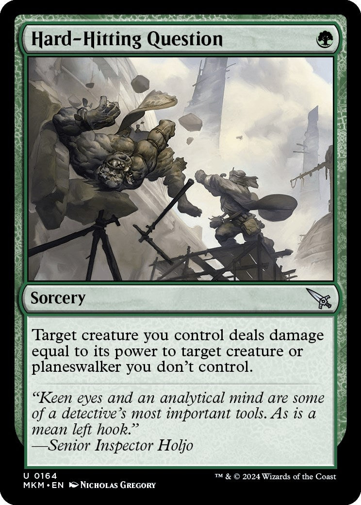Image for Hard-Hitting Question (164) [Murders at Karlov Manor] - Magic: The Gathering