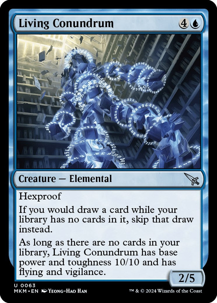 Image for Living Conundrum (63) [Murders at Karlov Manor] - Magic: The Gathering