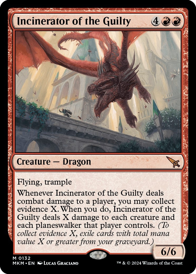 Image for Incinerator of the Guilty (132) [Murders at Karlov Manor] - Magic: The Gathering