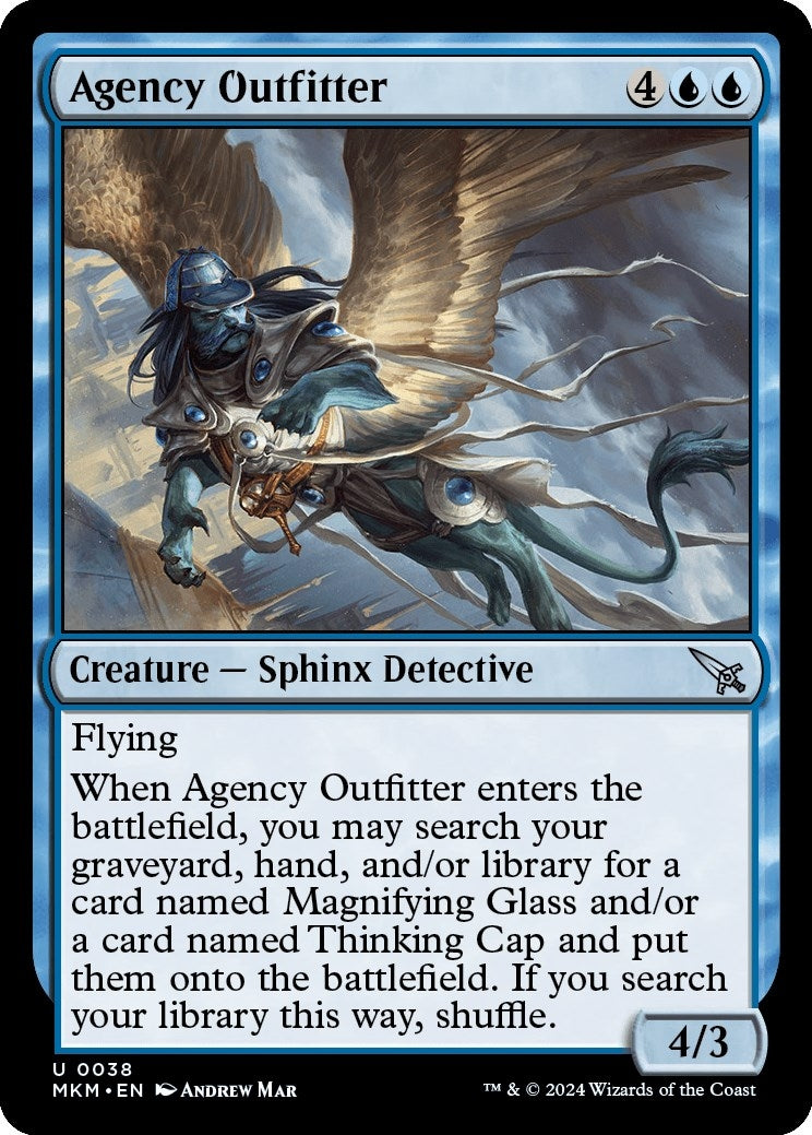 Image for Agency Outfitter (38) [Murders at Karlov Manor] - Magic: The Gathering
