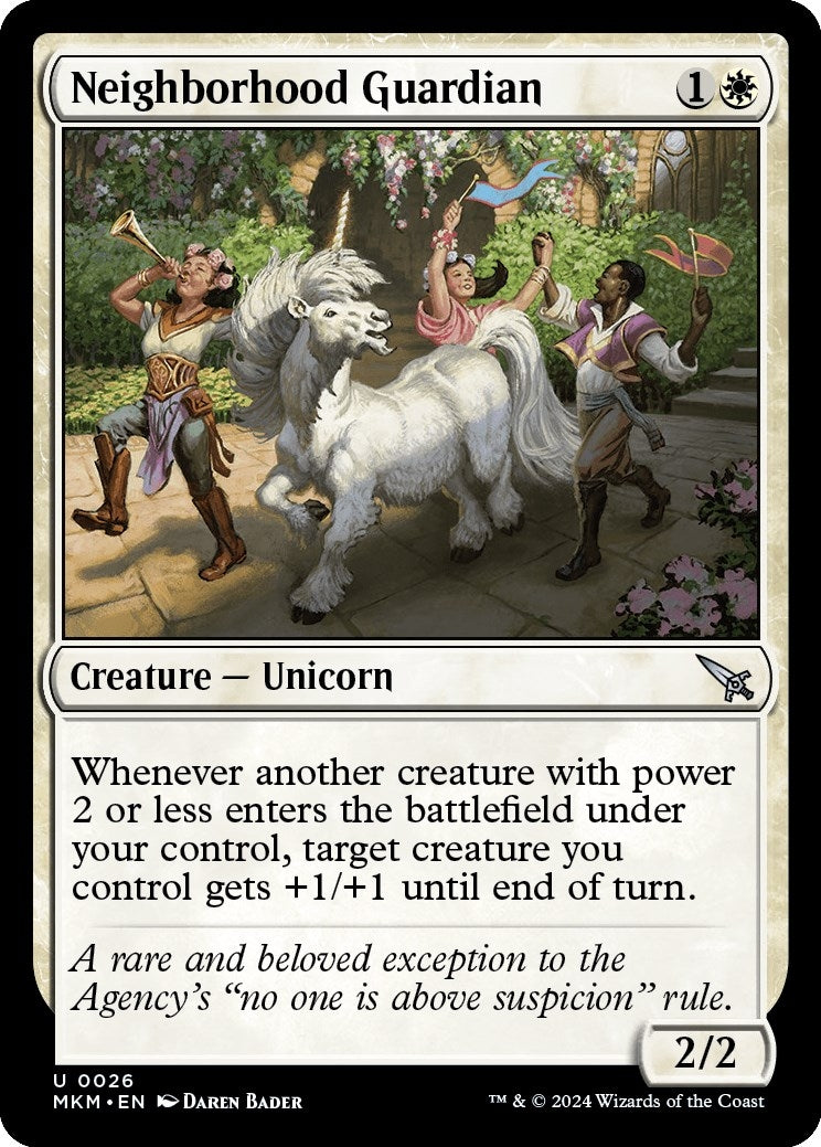 Image for Neighborhood Guardian (26) [Murders at Karlov Manor] - Magic: The Gathering