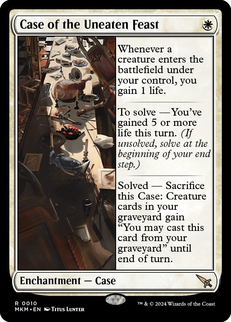 Image for Case of the Uneaten Feast (10) [Murders at Karlov Manor] - Magic: The Gathering