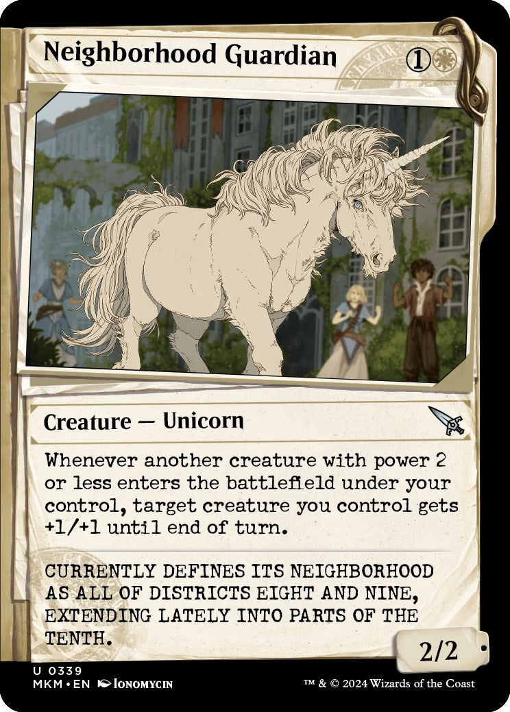 Image for Neighborhood Guardian (Showcase) (339) [Murders at Karlov Manor] - Magic: The Gathering