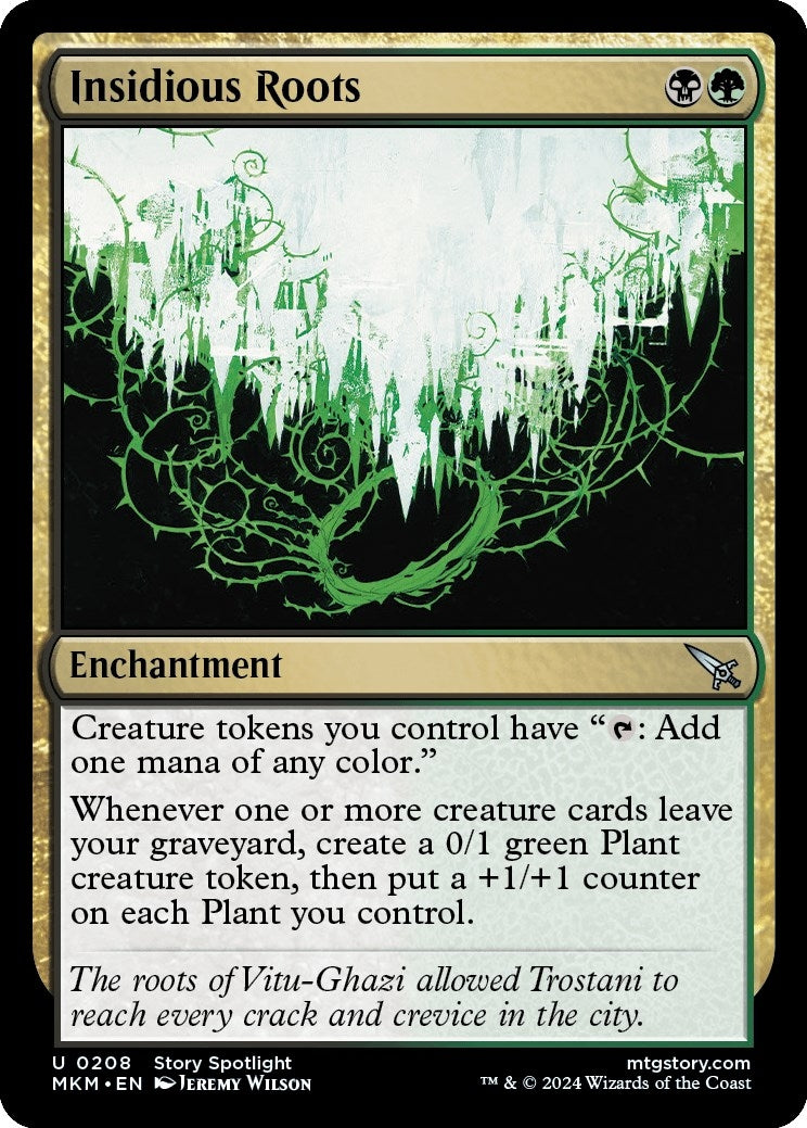 Image for Insidious Roots (208) [Murders at Karlov Manor] - Magic: The Gathering