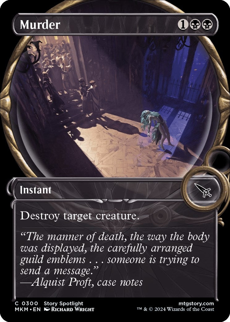 Image for Murder (Showcase) (300) [Murders at Karlov Manor] - Magic: The Gathering