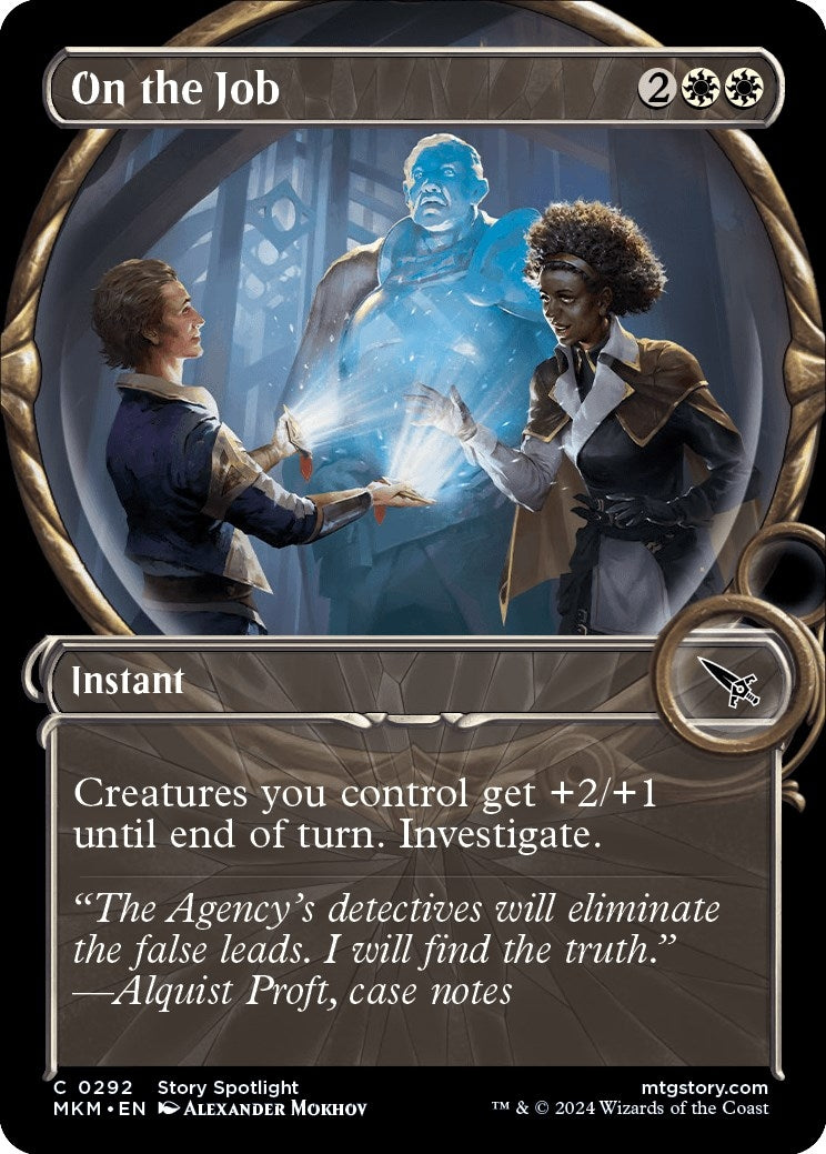 Image for On the Job (Showcase) (292) [Murders at Karlov Manor] - Magic: The Gathering