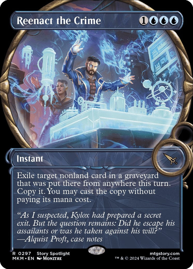 Image for Reenact the Crime (Showcase) (297) [Murders at Karlov Manor] - Magic: The Gathering