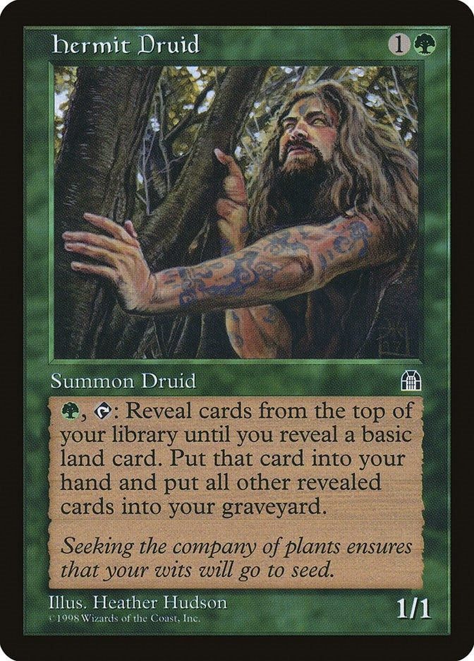 Image for Hermit Druid [Stronghold] - Magic: The Gathering