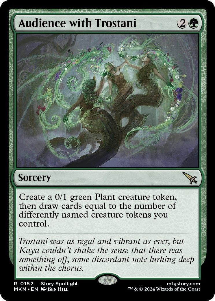 Image for Audience with Trostani (152) [Murders at Karlov Manor] - Magic: The Gathering