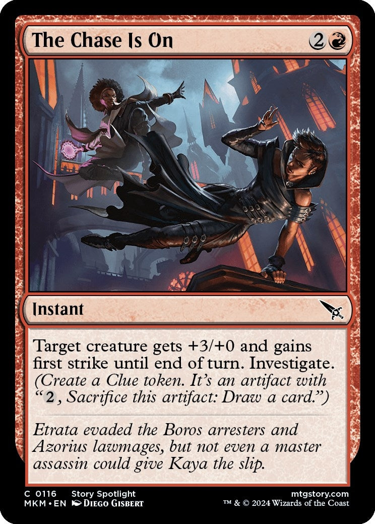Image for The Chase Is On (116) [Murders at Karlov Manor] - Magic: The Gathering