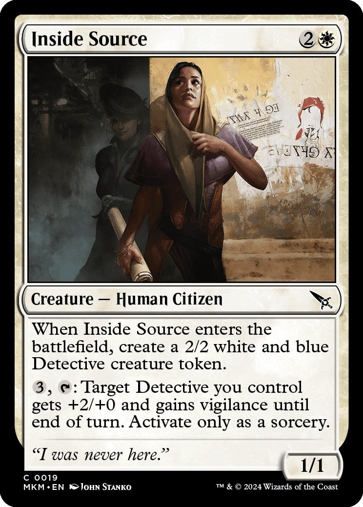 Image for Inside Source (19) [Murders at Karlov Manor] - Magic: The Gathering