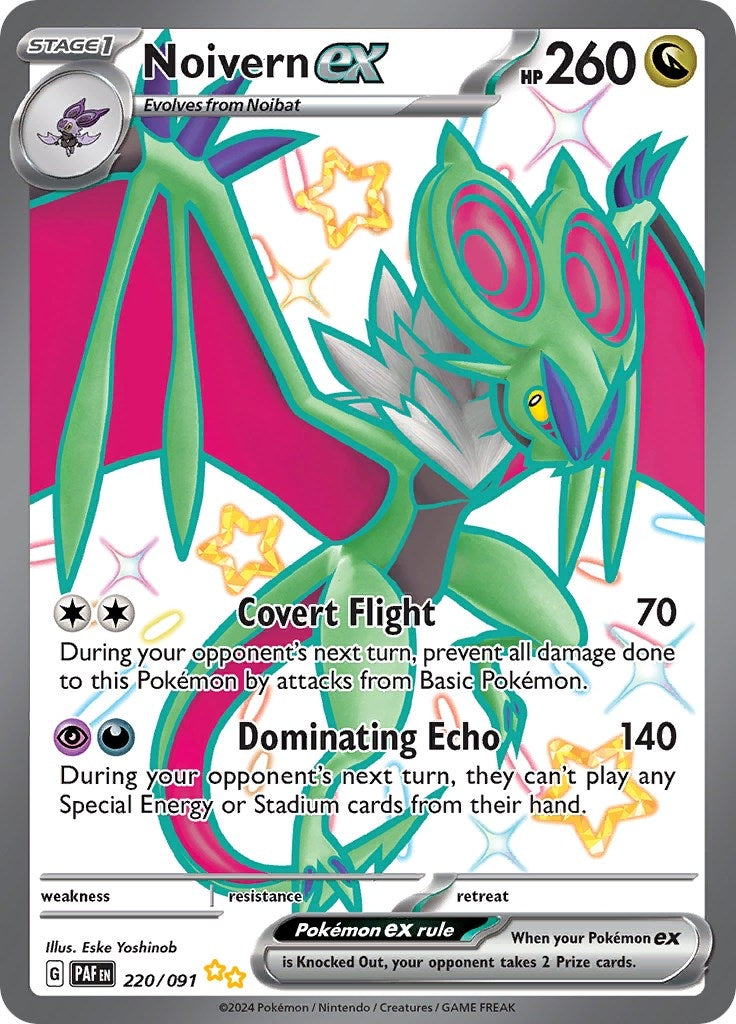 Image for Noivern ex (220/091) [SV: Paldean Fates] - Pokemon