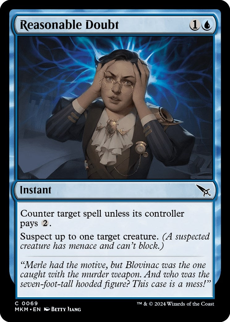Image for Reasonable Doubt (69) [Murders at Karlov Manor] - Magic: The Gathering
