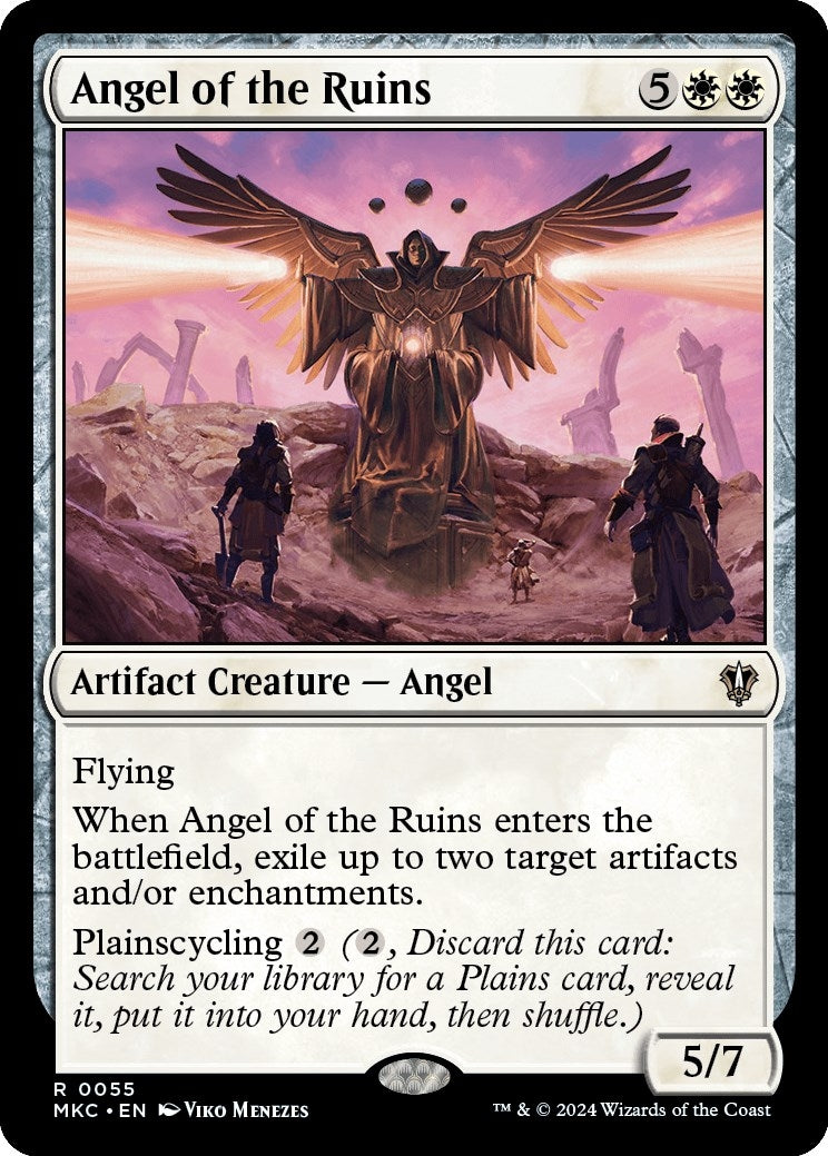Image for Angel of the Ruins (55) [Murders at Karlov Manor] - Magic: The Gathering