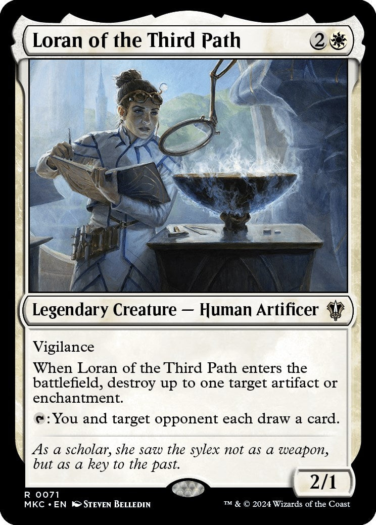 Image for Loran of the Third Path (71) [Murders at Karlov Manor] - Magic: The Gathering