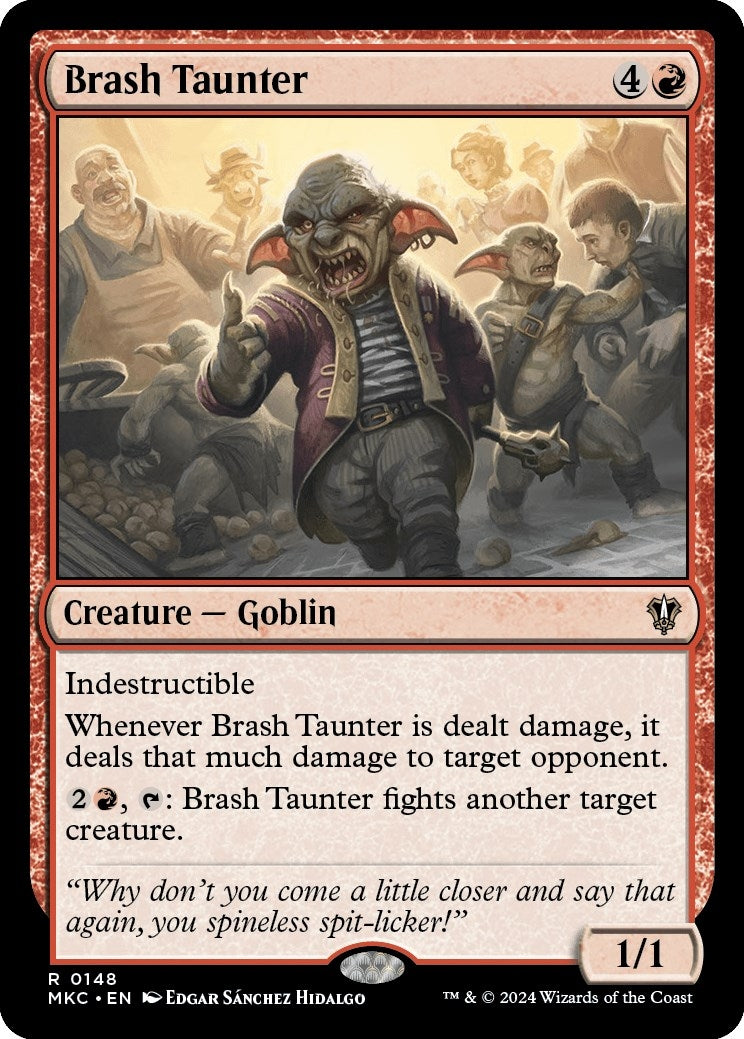 Image for Brash Taunter (148) [Murders at Karlov Manor] - Magic: The Gathering
