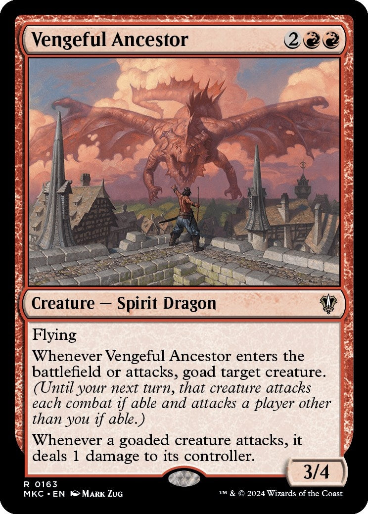 Image for Vengeful Ancestor (163) [Murders at Karlov Manor] - Magic: The Gathering