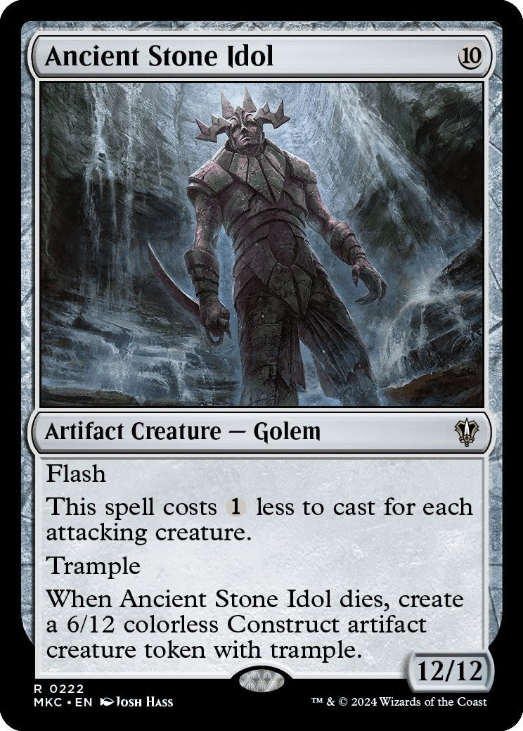 Image for Ancient Stone Idol (222) [Murders at Karlov Manor] - Magic: The Gathering