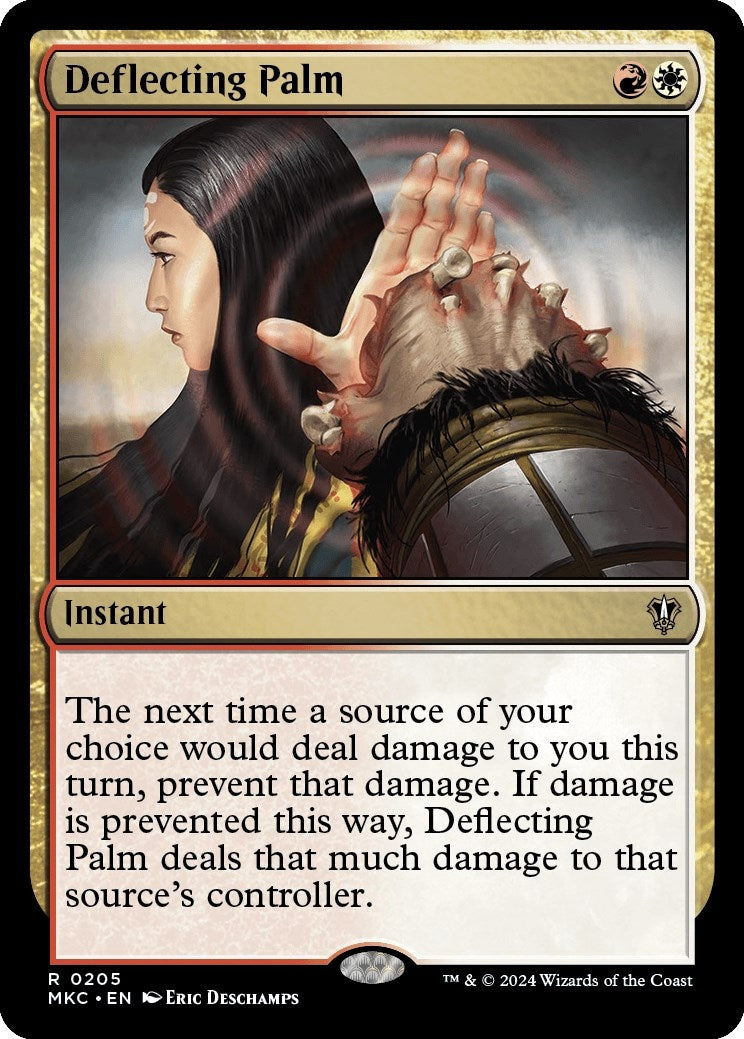 Image for Deflecting Palm (205) [Murders at Karlov Manor] - Magic: The Gathering