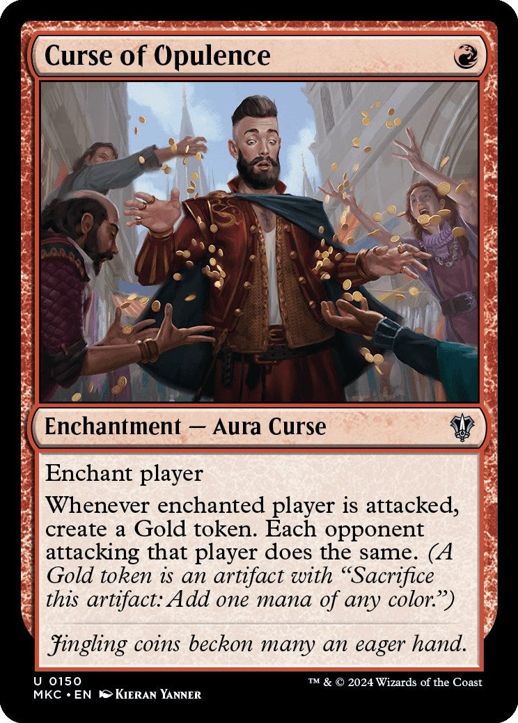 Image for Curse of Opulence (150) [Murders at Karlov Manor] - Magic: The Gathering