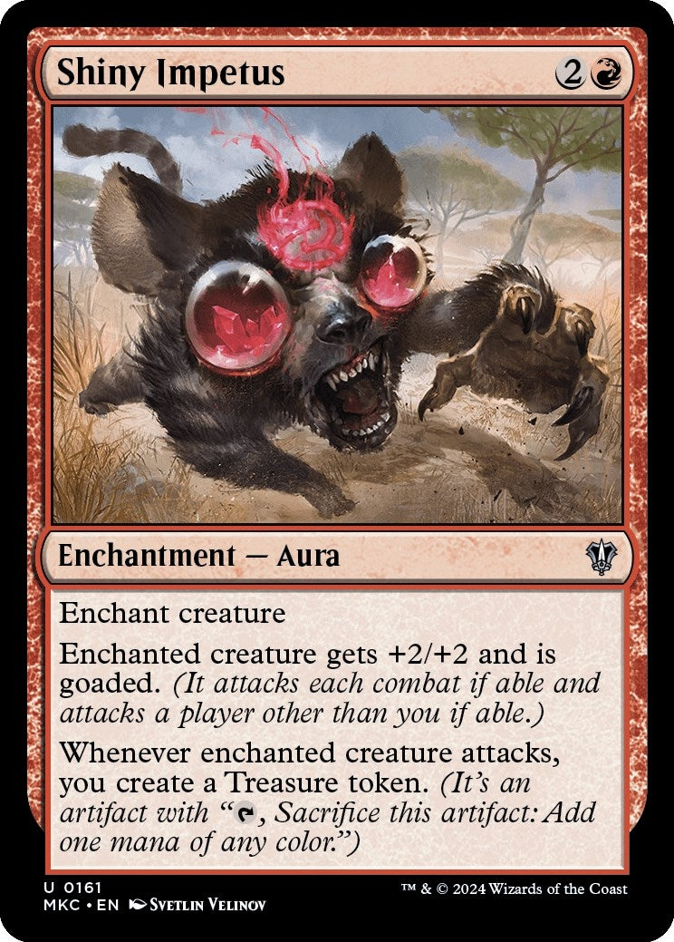 Image for Shiny Impetus (161) [Murders at Karlov Manor] - Magic: The Gathering