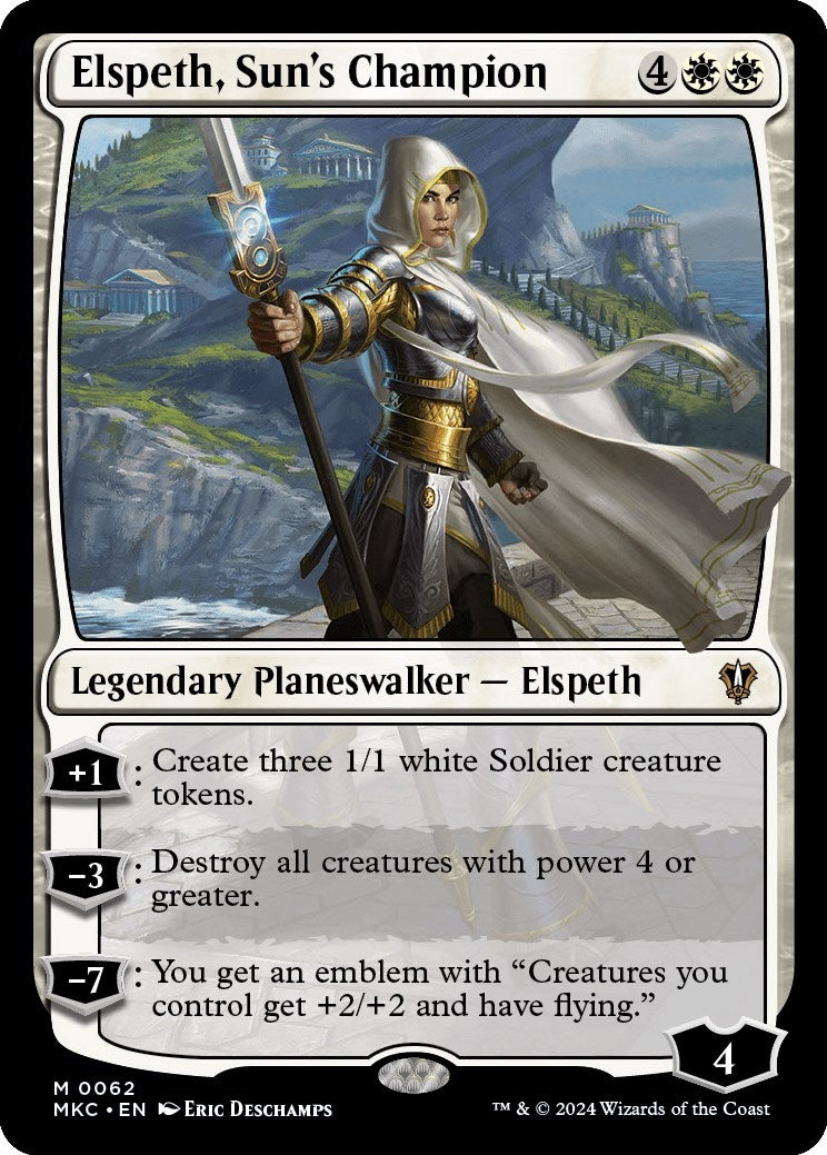 Image for Elspeth, Sun's Champion (62) [Murders at Karlov Manor] - Magic: The Gathering