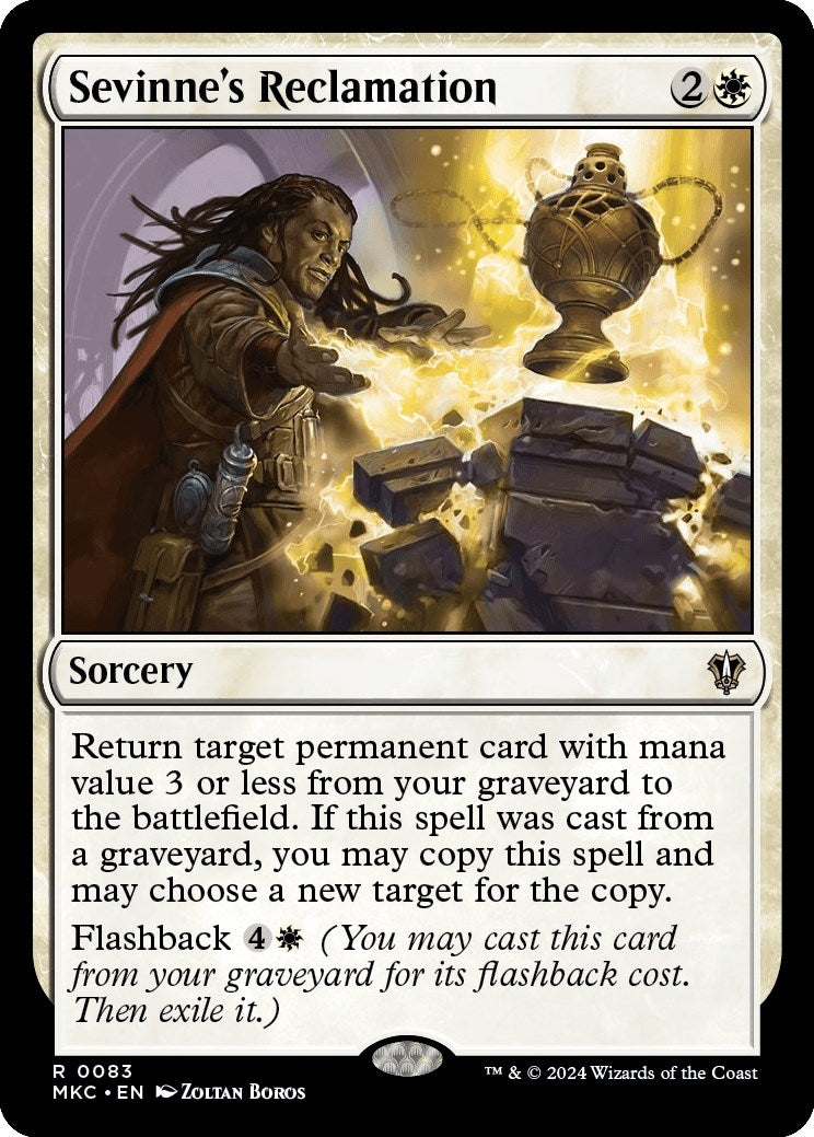 Image for Sevinne's Reclamation (83) [Murders at Karlov Manor] - Magic: The Gathering