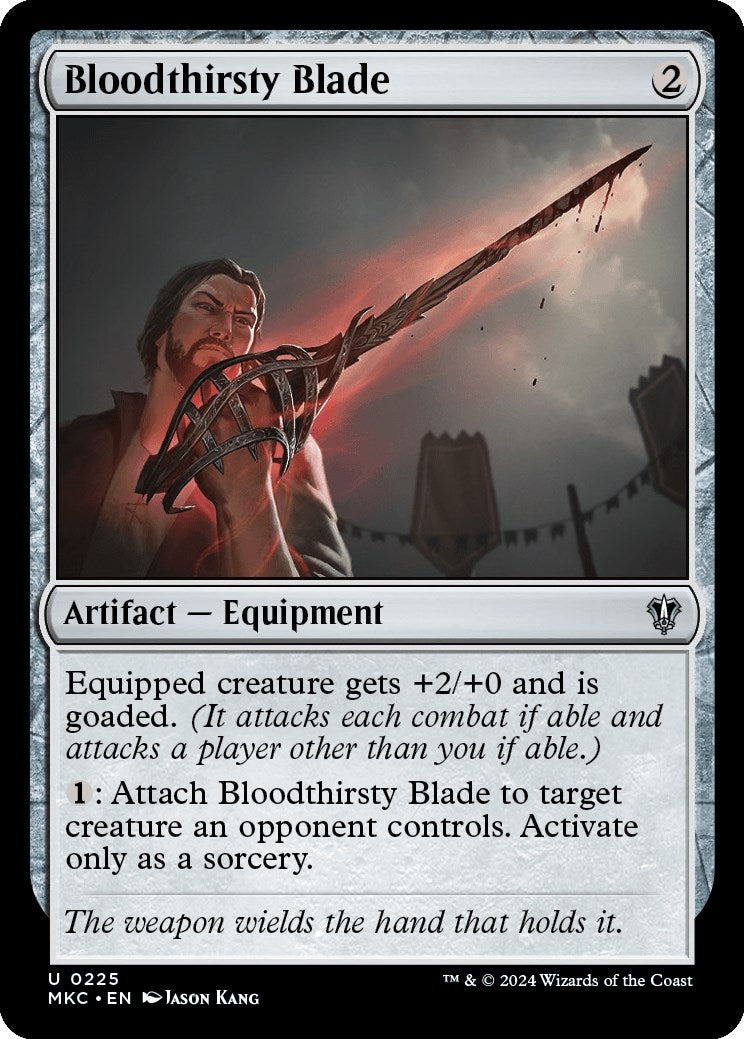 Image for Bloodthirsty Blade (225) [Murders at Karlov Manor] - Magic: The Gathering