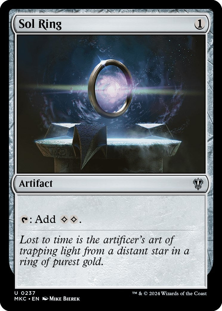 Image for Sol Ring (237) [Murders at Karlov Manor] - Magic: The Gathering