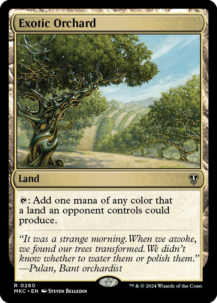 Image for Exotic Orchard (260) [Murders at Karlov Manor] - Magic: The Gathering